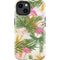 Flamingo Pattern iPhone 14 Plus Impact Case