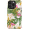 Flamingo Pattern iPhone 14 Pro Impact Case