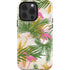 Flamingo Pattern iPhone 14 Pro Impact Case