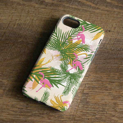 Flamingo Pattern iPhone 8 Pro Case