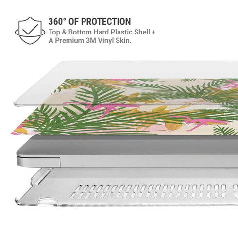 Flamingo Pattern MacBook Pro 15in (2016-19) Case plus Skin