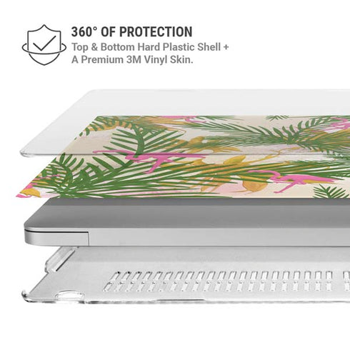 Flamingo Pattern MacBook Pro 16in (2019-20) Case plus Skin