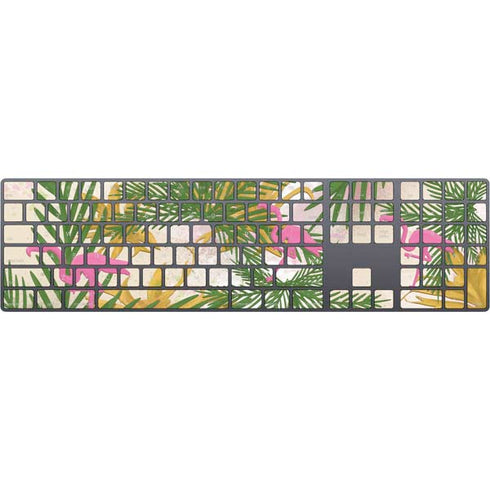 Flamingo Pattern Magic Keyboard with Numeric Keypad Skin