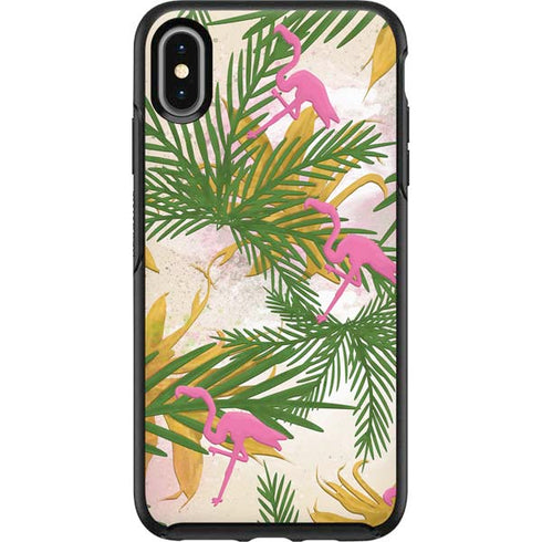 Flamingo Pattern Otterbox Symmetry iPhone Skin