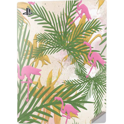 Flamingo Pattern PS5 Digital Edition Console Skin