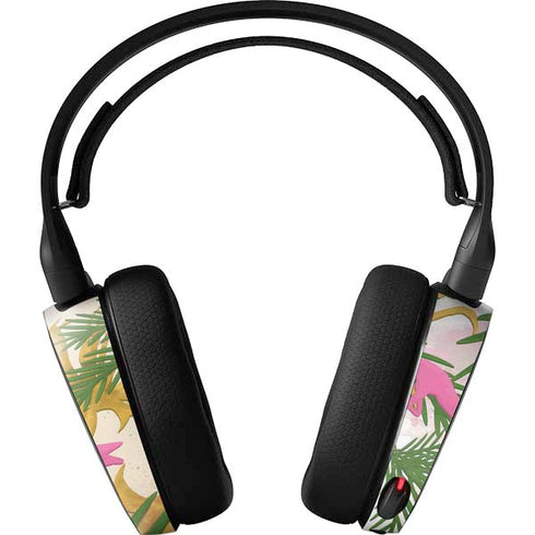 Flamingo Pattern SteelSeries Arctis 3 Skin