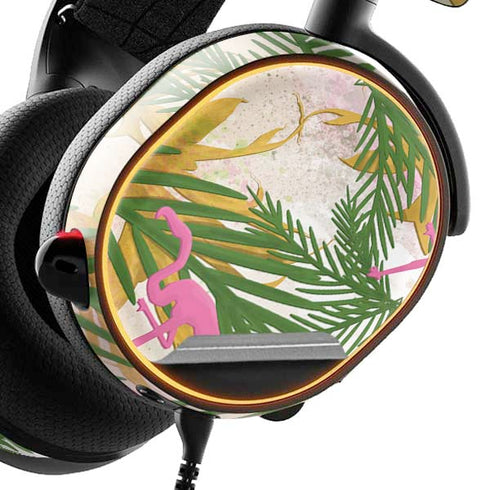 Flamingo Pattern SteelSeries Arctis 3 Skin