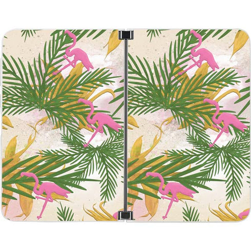 Flamingo Pattern Surface Duo Skin