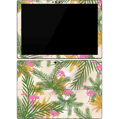 Flamingo Pattern Surface Pro 7 Skin
