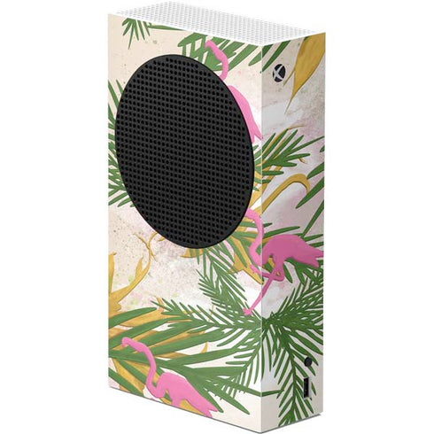 Flamingo Pattern Xbox Series S Console Skin