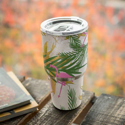 Flamingo Pattern Yeti 30oz Rambler Tumbler Skin