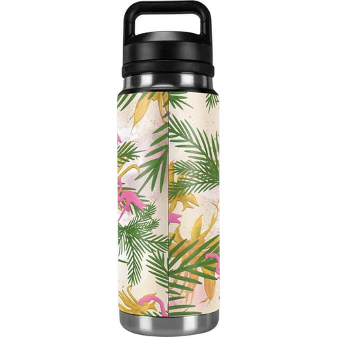 Flamingo Pattern YETI Rambler 26oz Bottle Skin