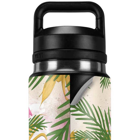 Flamingo Pattern YETI Rambler 26oz Bottle Skin