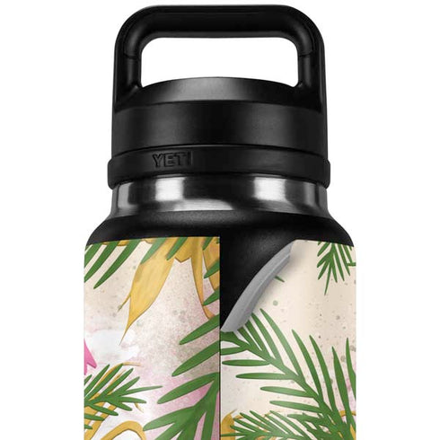 Flamingo Pattern YETI Rambler 36oz Bottle Skin