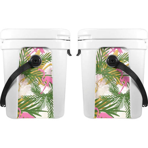 Flamingo Pattern YETI Roadie 24 Hard Cooler Skin