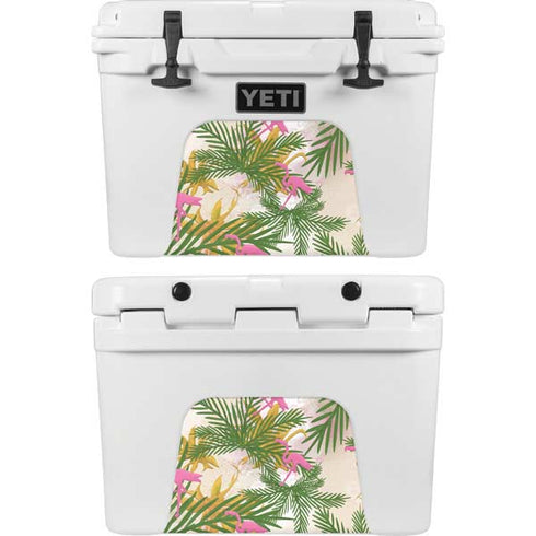 Flamingo Pattern YETI Tundra 35 Hard Cooler Skin
