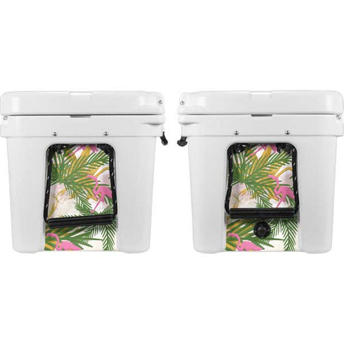 Flamingo Pattern YETI Tundra 35 Hard Cooler Skin