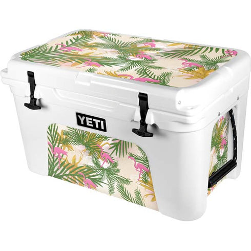 Flamingo Pattern YETI Tundra 45 Hard Cooler Skin