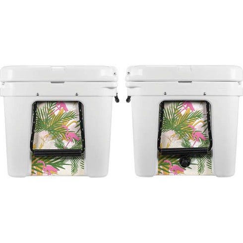 Flamingo Pattern YETI Tundra 75 Hard Cooler Skin