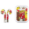 DC Comics The Flash Vintage Action Pose Pattern Apple AirPods Skin