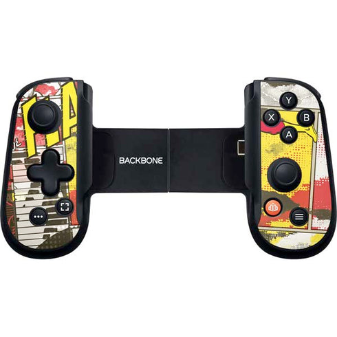 DC Comics Flash Block Pattern Backbone One for iPhone Game Controller Skin