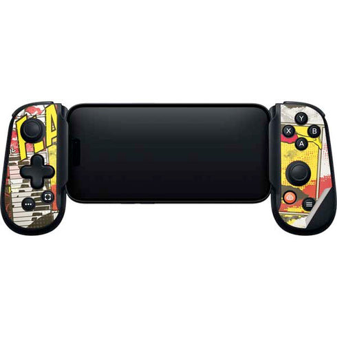 DC Comics Flash Block Pattern Backbone One for iPhone Game Controller Skin