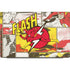 DC Comics The Flash Vintage Action Pose Pattern Dell Vostro Skin