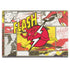 DC Comics The Flash Vintage Action Pose Pattern HP Envy Skin