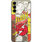 DC Comics The Flash Vintage Action Pose Pattern Galaxy A14 5G Skin
