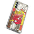 DC Comics Flash Block Pattern Galaxy A15 5G Clear Case