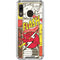 DC Comics The Flash Vintage Action Pose Pattern Galaxy A30 Clear Case