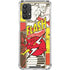 DC Comics The Flash Vintage Action Pose Pattern Galaxy A32 5G Clear Case