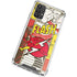 DC Comics The Flash Vintage Action Pose Pattern Galaxy A32 5G Clear Case