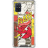 DC Comics The Flash Vintage Action Pose Pattern Galaxy A51 5G Clear Case