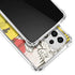 DC Comics The Flash Vintage Action Pose Pattern Galaxy A53 5G Clear Case
