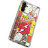 DC Comics Flash Block Pattern Galaxy A54 5G Clear Case