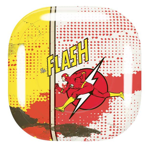DC Comics The Flash Vintage Action Pose Pattern Galaxy Buds Pro Skin