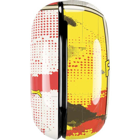 DC Comics The Flash Vintage Action Pose Pattern Galaxy Buds Pro Skin