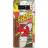 DC Comics The Flash Vintage Action Pose Pattern Galaxy Note 8 Skin