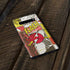 DC Comics The Flash Vintage Action Pose Pattern Galaxy S10 Skin