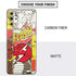 DC Comics The Flash Vintage Action Pose Pattern Galaxy S20 Plus Skin