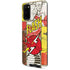 DC Comics The Flash Vintage Action Pose Pattern Galaxy S20 Pro Case