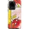 DC Comics The Flash Vintage Action Pose Pattern Galaxy S20 Ultra 5G Pro Case