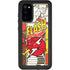 DC Comics The Flash Vintage Action Pose Pattern Galaxy S20 Waterproof Case