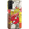 DC Comics The Flash Vintage Action Pose Pattern Galaxy S21 Plus 5G Pro Case