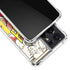 DC Comics The Flash Vintage Action Pose Pattern Galaxy S21 Ultra 5G Clear Case