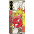 DC Comics The Flash Vintage Action Pose Pattern Galaxy S22 Plus Skin