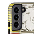 DC Comics The Flash Vintage Action Pose Pattern Galaxy S22 Pro Case