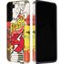 DC Comics The Flash Vintage Action Pose Pattern Galaxy S22 Pro Case