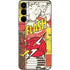 DC Comics The Flash Vintage Action Pose Pattern Galaxy S22 Skin